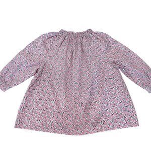 Bisby Girls Pink Floral Print Blouse